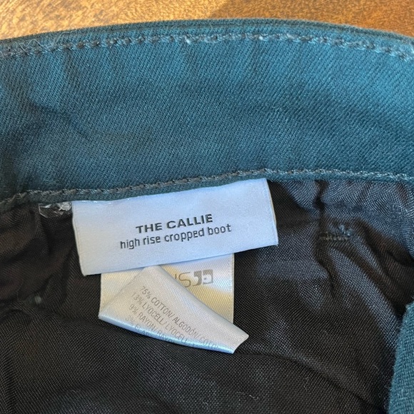 Joe's Jeans The Callie Coated High-Rise Cropped Bootcut Jean - Size 29 - Picture 7 of 7